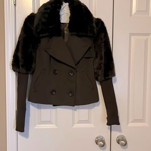 Wool sweater sleeve jacket never worn